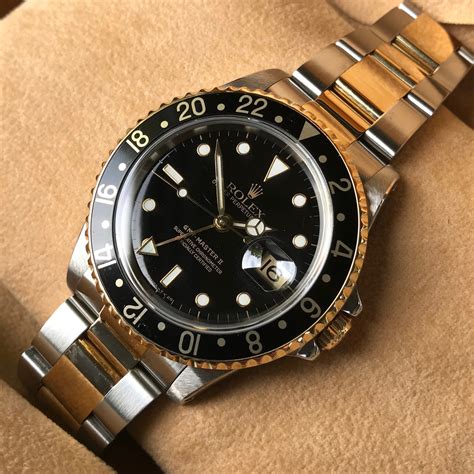 rolex gmt-master ii ref 16713 black dial|rolex gmt master oystersteel.